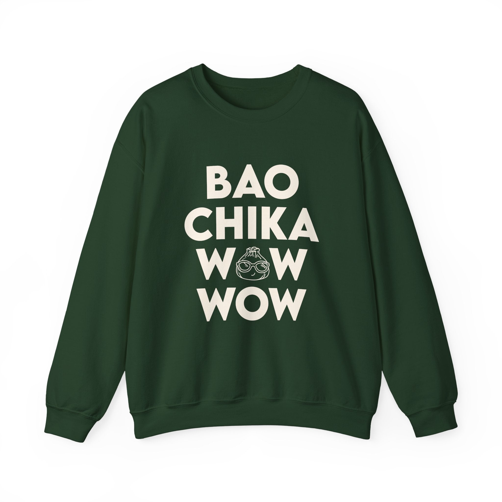 Bao Chika Wow Wow Crewneck Unisex Sweatshirt