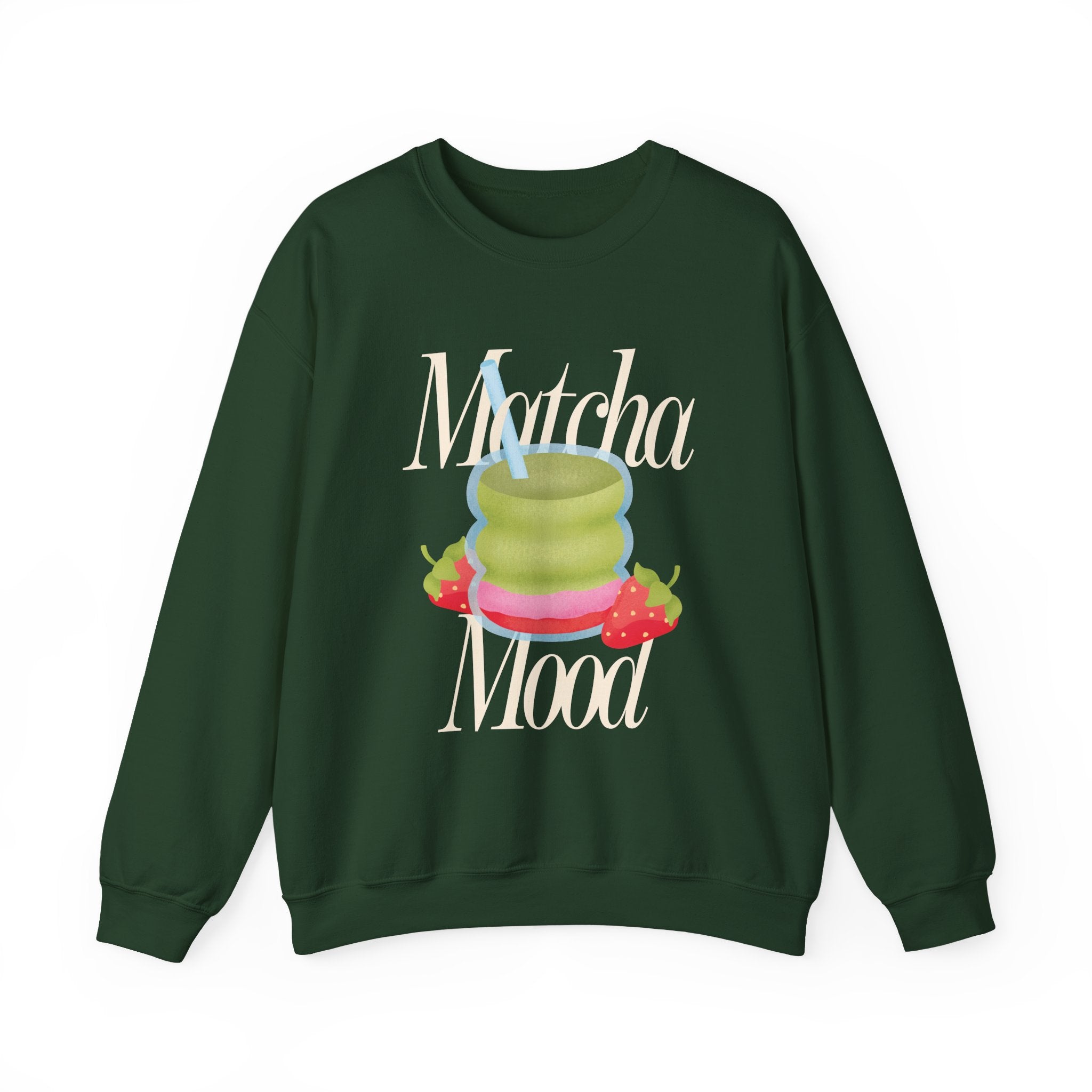 Matcha Mood Unisex Crewneck Sweatshirt